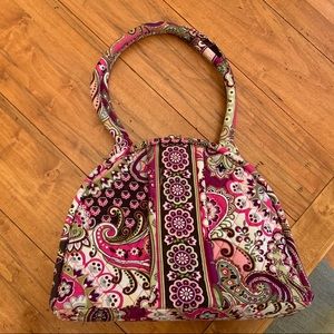 Vera Bradley Eloise Bag in Very Berry Paisley